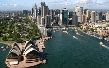 Sydney - one of Australia's fraud and espionage hot-spots