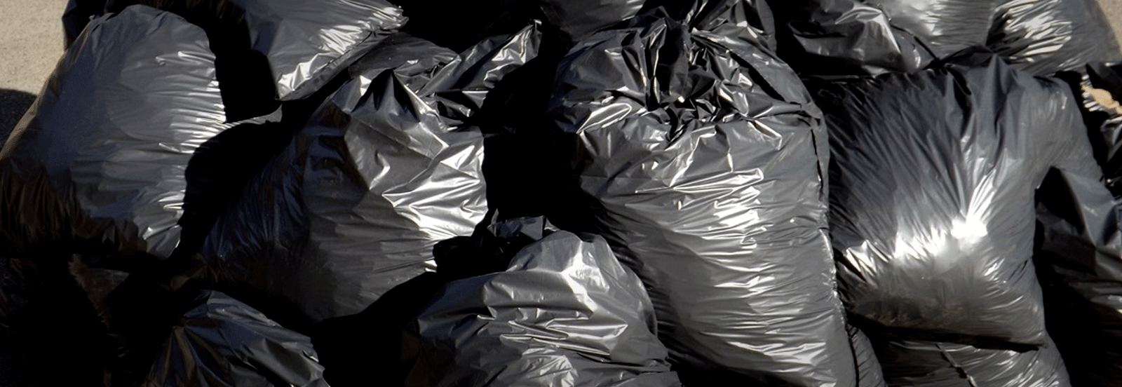 Bin bags and black rubbish sacks
