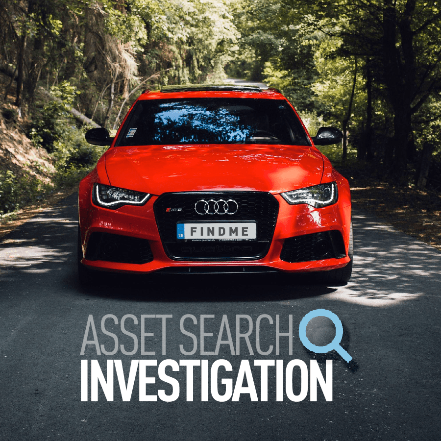 asset search, asset investigation